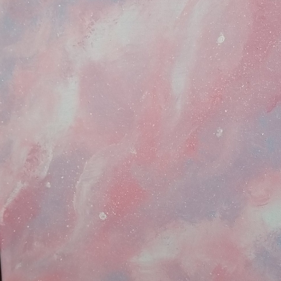 Pink Abstract Painting - Picture 2 of 4